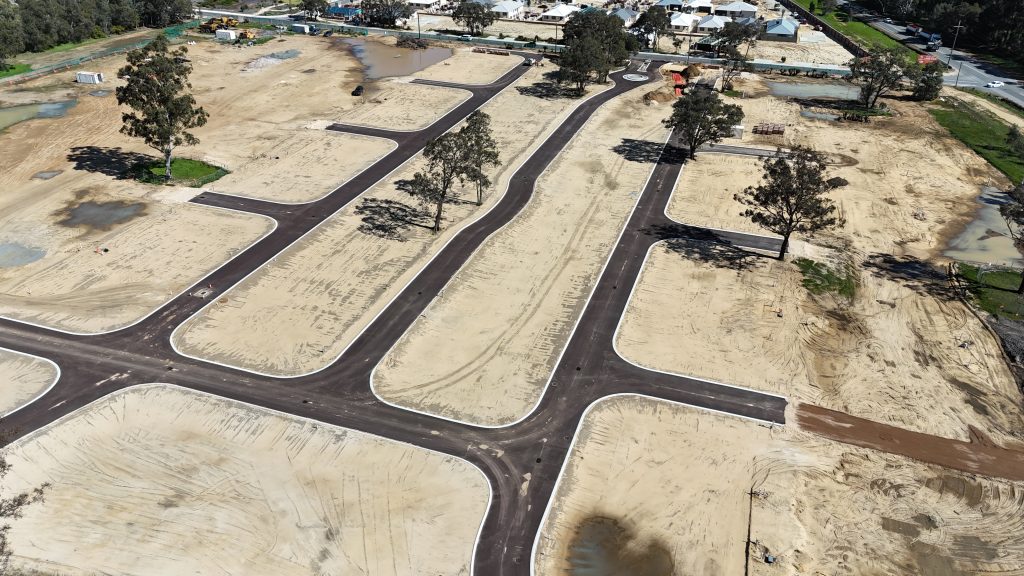 Edenlife Byford, stage 1 aerial view